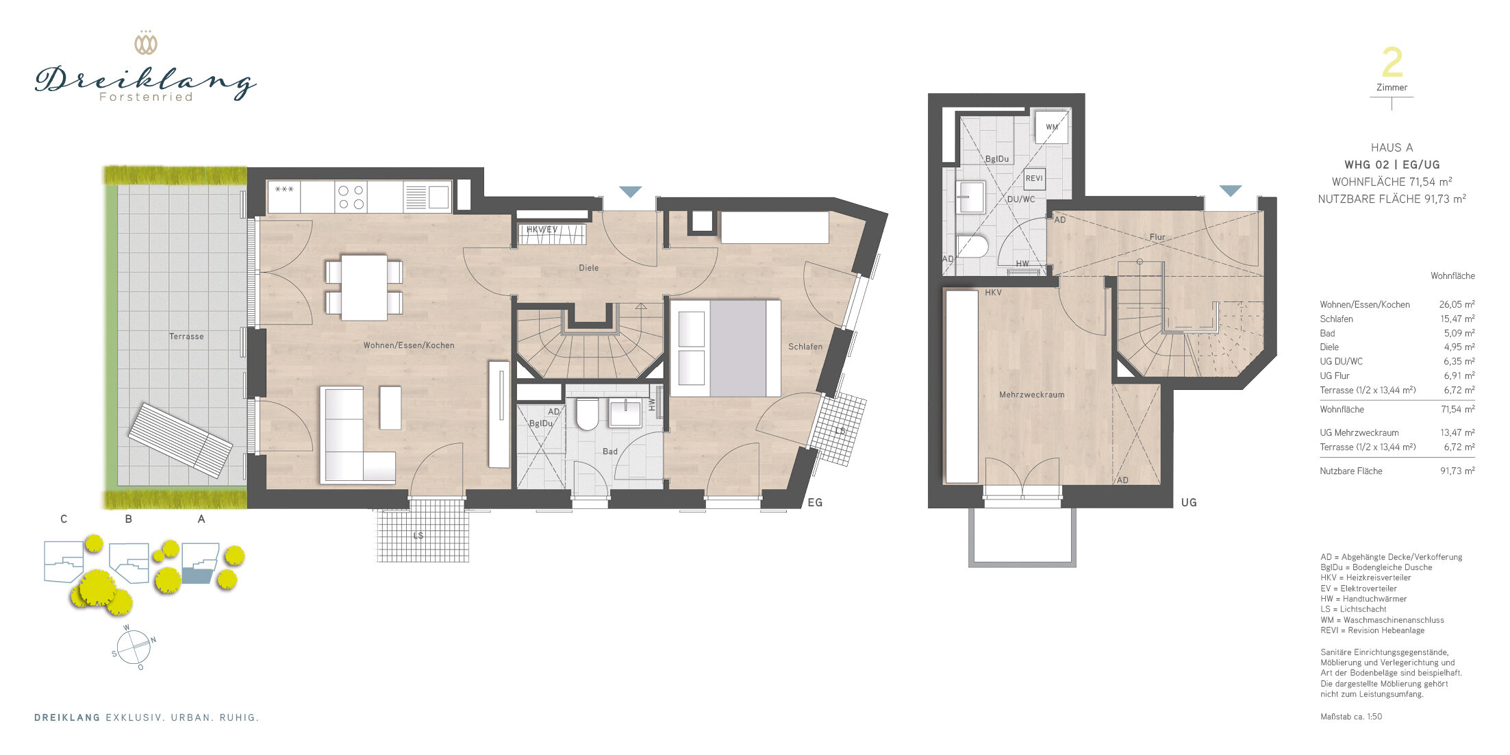 Maisonette zum Kauf provisionsfrei 899.900 € 3 Zimmer 71,5 m²<br/>Wohnfläche EG<br/>Geschoss Bauweberstraße 1c Forstenried München 81476