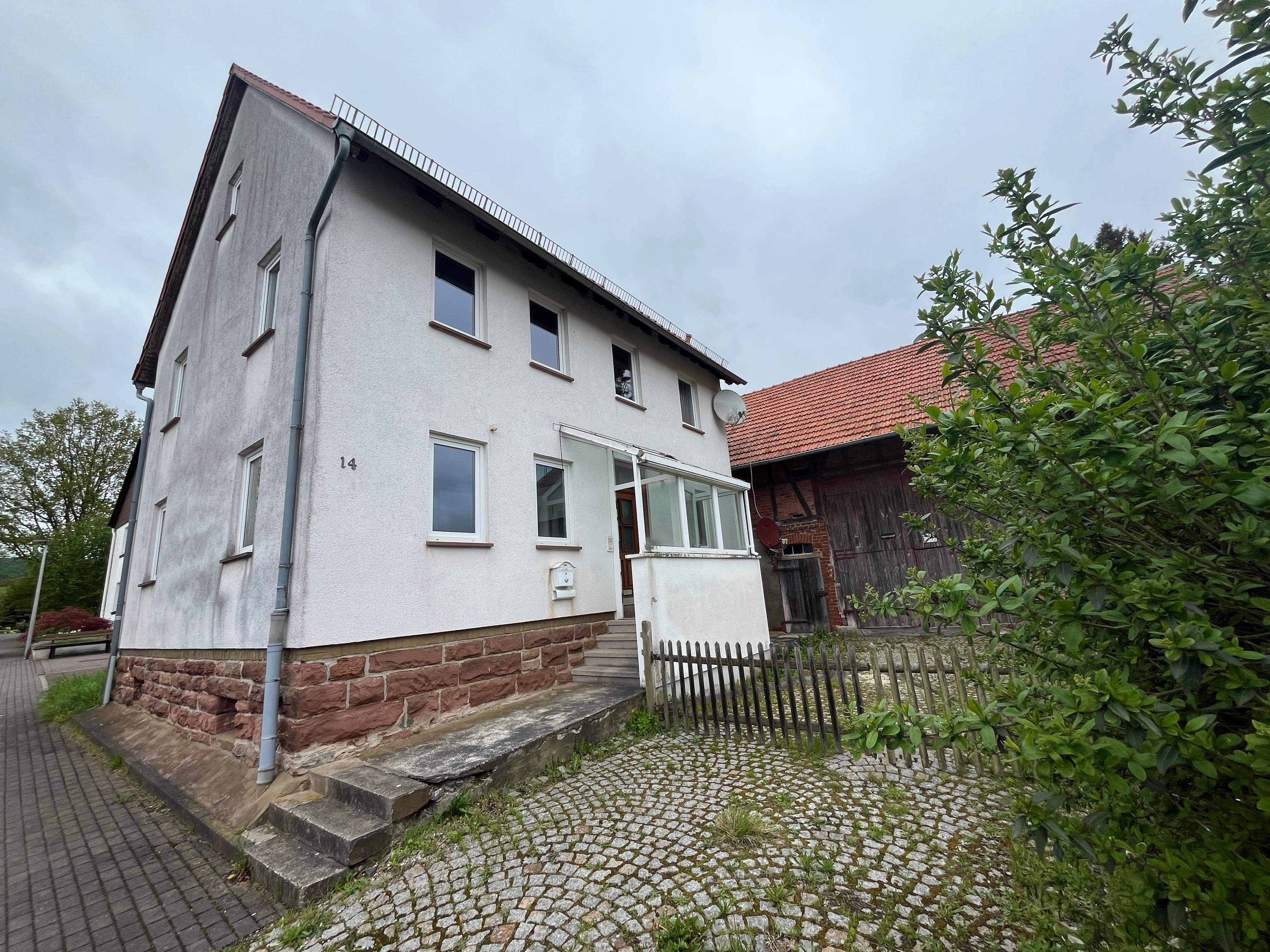 Einfamilienhaus zum Kauf 69.000 € 4 Zimmer 110 m²<br/>Wohnfläche 480 m²<br/>Grundstück Hillartshausen Friedewald 36289