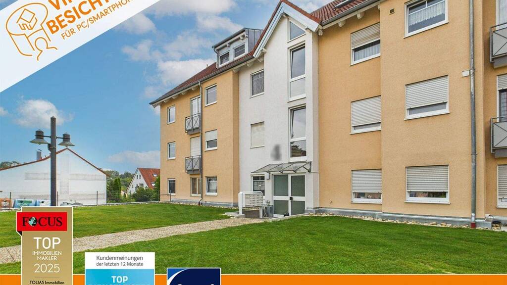 Wohnung zum Kauf 155.000 € 2 Zimmer 42,9 m² EG Leutenbach 71397