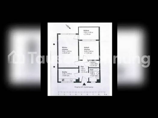 Wohnung zur Miete Tauschwohnung 550 € 2 Zimmer 55 m² 2. Geschoss Groß Buchholz Hannover 30627