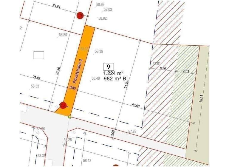 Grundstück zum Kauf provisionsfrei 439.900 € 1.224 m² Grundstück An de Loh 5 Kisdorf 24629