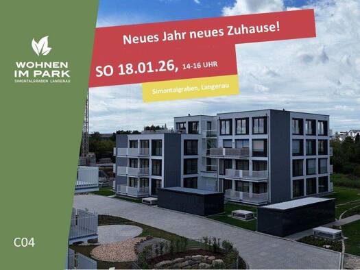 Wohnung zum Kauf - Neubau provisionsfrei 476.900 € 3 Zimmer 91,6 m² EG Am Simontalgraben 23 Langenau 89129