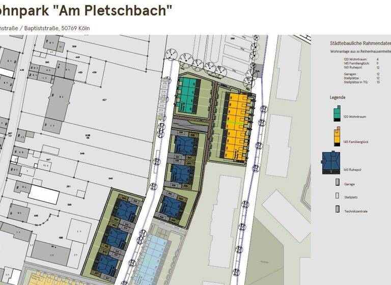 Reihenendhaus zum Kauf - Erstbezug provisionsfrei 554.990 € 5 Zimmer 145 m² 264,9 m² Grundstück Mörterweg 0 Roggendorf/Thenhoven Köln 50769