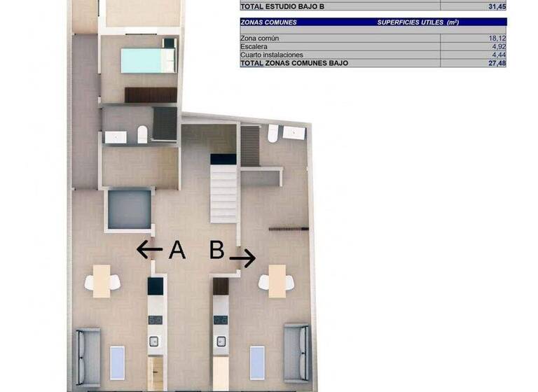 Wohnung zum Kauf provisionsfrei 245.000 € 2 Zimmer 58 m² Torrevieja