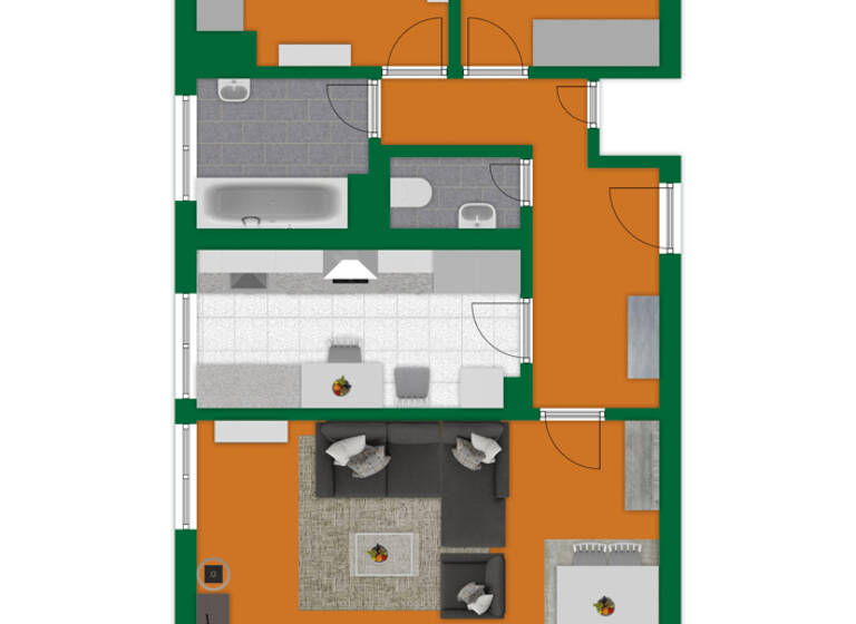 Wohnung zum Kauf 294.000 € 3 Zimmer 92 m² EG Stetten Lörrach / Stetten 79540