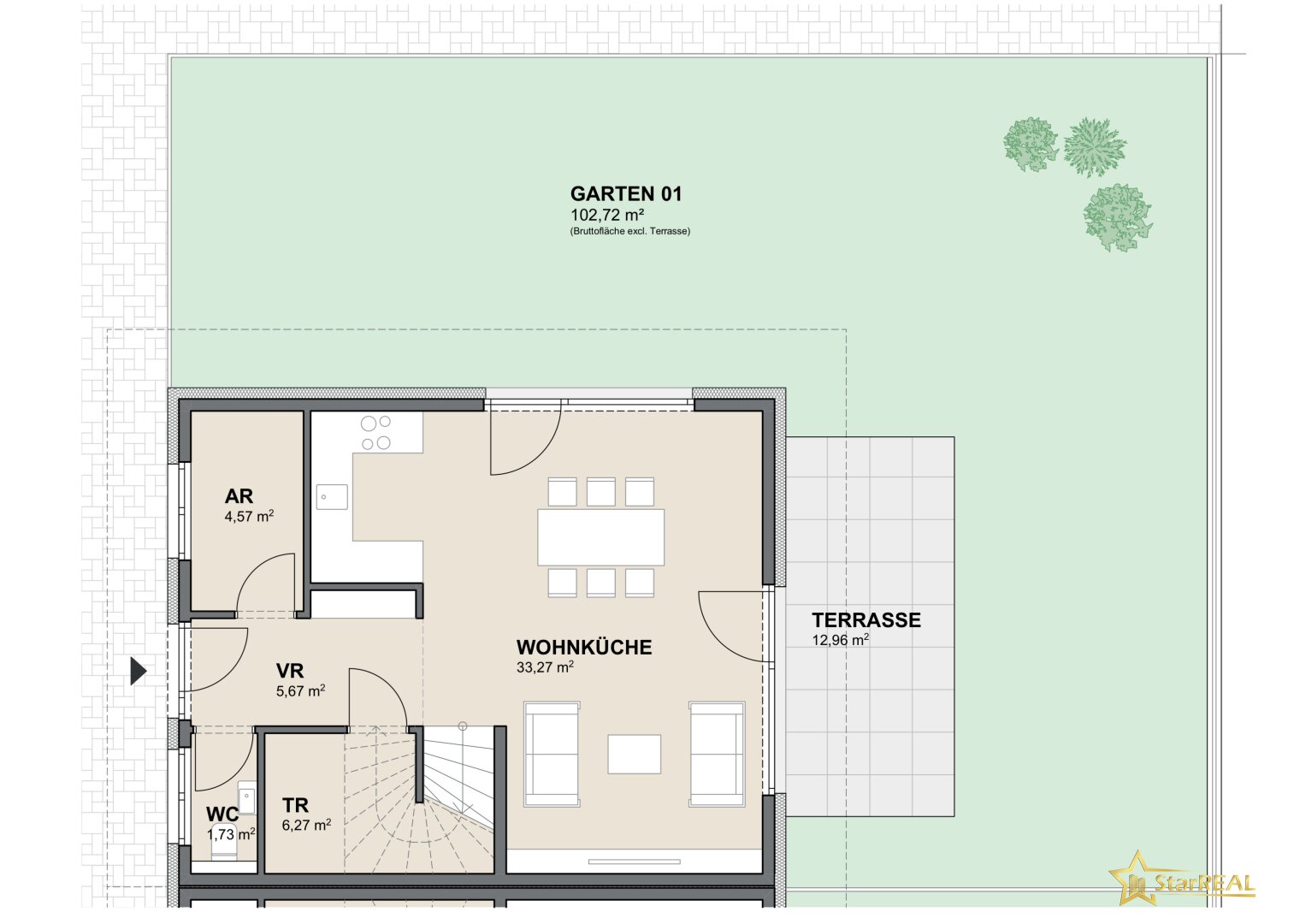 Doppelhaushälfte zum Kauf 639.000 € 5 Zimmer 146,5 m²<br/>Wohnfläche 233 m²<br/>Grundstück Pfeifenstrauchweg Wien 1220