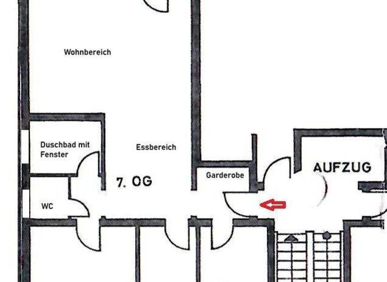 Wohnung zur Miete 750 € 3 Zimmer 72 m² 7. Geschoss frei ab 01.04.2026 Altgarbsen Garbsen 30823