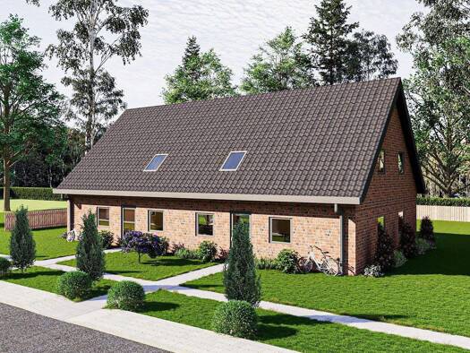 Doppelhaushälfte zum Kauf provisionsfrei 359.000 € 4 Zimmer 110 m² 390 m² Grundstück Grabstede 26345