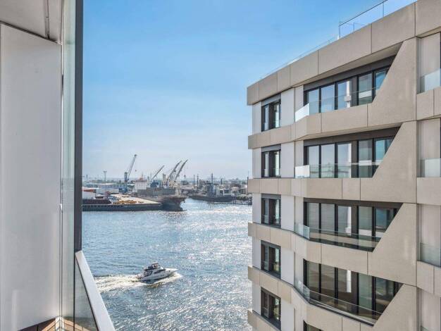 Wohnung zur Miete 2.906 € 2 Zimmer 86,5 m² 5. Geschoss HafenCity Hamburg HafenCity 20457