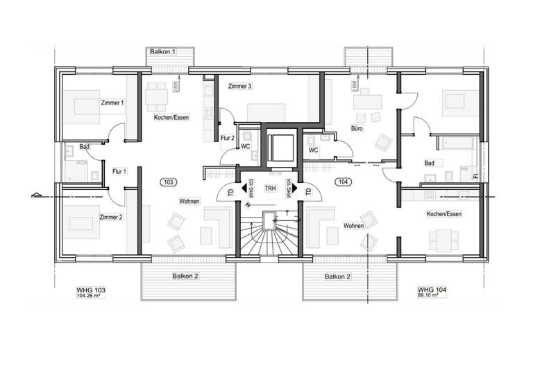 Wohnung zum Kauf - Erstbezug 490.100 € 4 Zimmer 104,3 m² Schwäbisch Hall 74523
