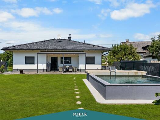 Bungalow zum Kauf 454.700 € 3 Zimmer 97 m² 1.129 m² Grundstück Rosegg 9232