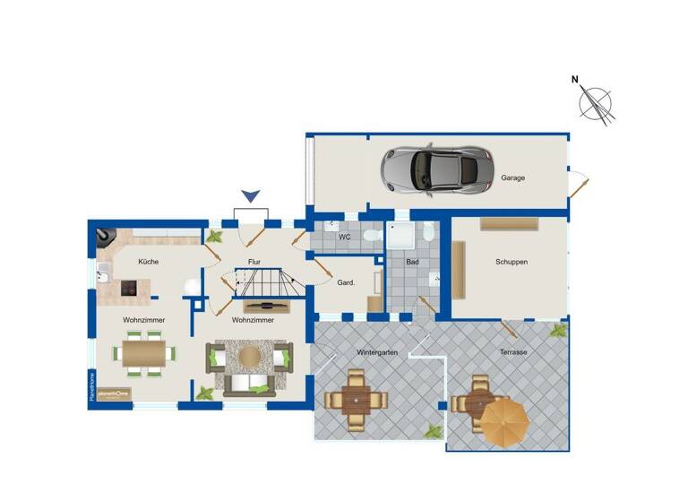 Einfamilienhaus zum Kauf 195.000 € 5 Zimmer 123 m² 757 m² Grundstück Brunsbüttel 25541