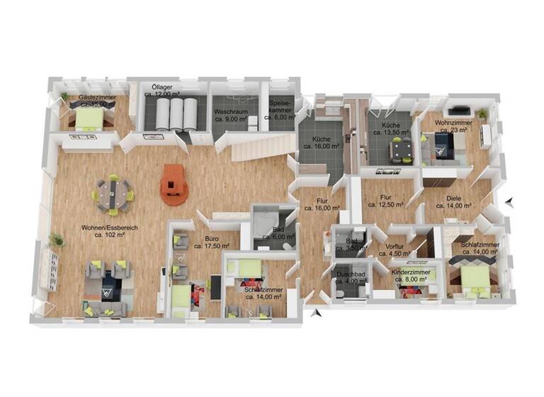 Einfamilienhaus zum Kauf 599.000 € 9 Zimmer 333 m² 1.372 m² Grundstück Guderhandviertel 21720