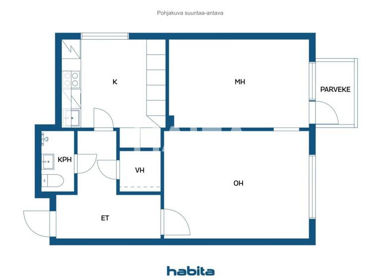 Wohnung zum Kauf 24.000 € 2 Zimmer 47 m² 5. Geschoss Meripuistokatu 27 Kemi 94100