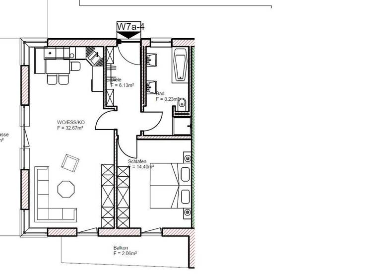 Wohnung zur Miete 590 € 2 Zimmer 64 m² frei ab 01.07.2026 Sportplatzstr. 7a Simbach 94436