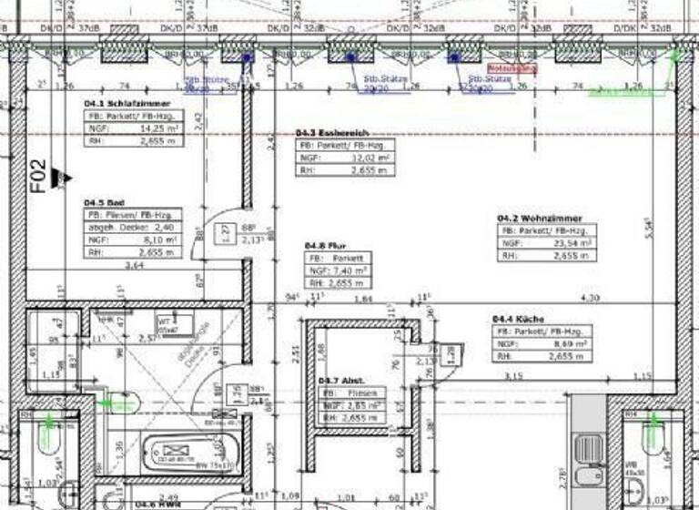 Studio zur Miete 1.700 € 2 Zimmer 85,4 m² 1. Geschoss frei ab sofort Hauptstrasse 47 Jesteburg 21266