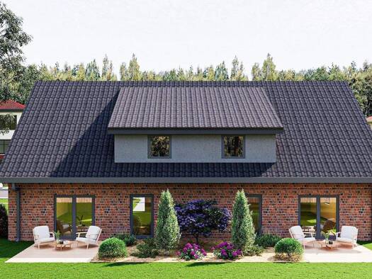 Doppelhaushälfte zum Kauf provisionsfrei 4 Zimmer 110 m² 390 m² Grundstück Grabstede Bockhorn 26345