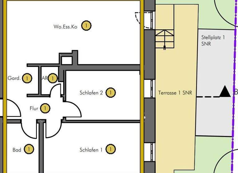 Wohnung zum Kauf provisionsfrei 319.000 € 3 Zimmer 77,9 m² frei ab sofort Erlanger Straße 11 Heßdorf 91093