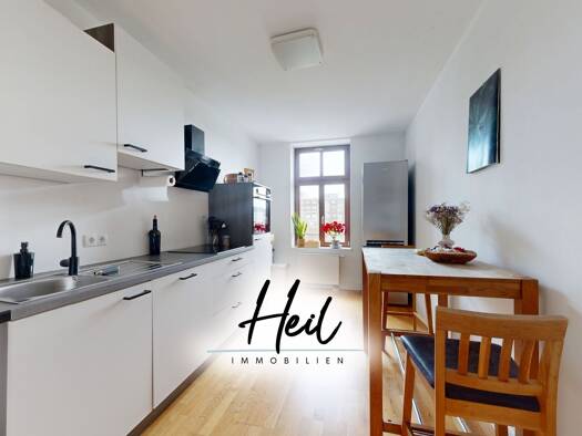 Wohnung zum Kauf 279.000 € 2 Zimmer 85,4 m² Zentrum-Ost Leipzig 04103
