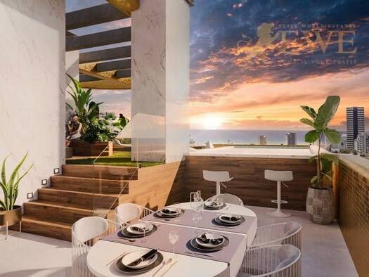 Penthouse zum Kauf - Erstbezug 1.300.000 € 3 Zimmer 250 m² 17. Geschoss Calp 03710