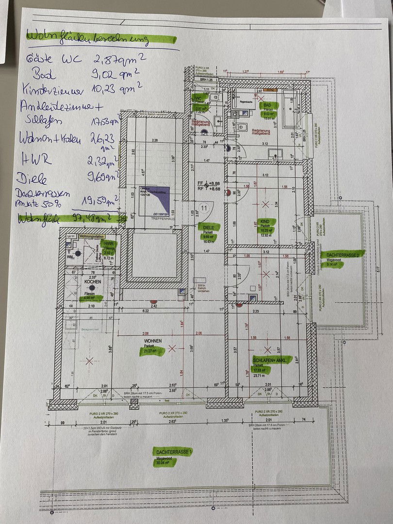 Penthouse zum Kauf provisionsfrei 755.000 € 3 Zimmer 98 m²<br/>Wohnfläche 3.<br/>Geschoss Volksdorf Hamburg 22359