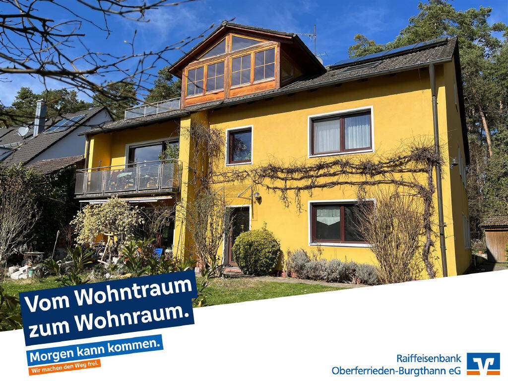 Immobilie in Burgthann - Attraktives Dreifamilienhaus in ruhiger Waldrandlage - solide Rendite und Entwicklungspotenzial - Bild 0