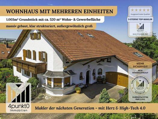 Mehrfamilienhaus zum Kauf 689.000 € 32 Zimmer 520 m² 1.003 m² Grundstück Monheim 86653