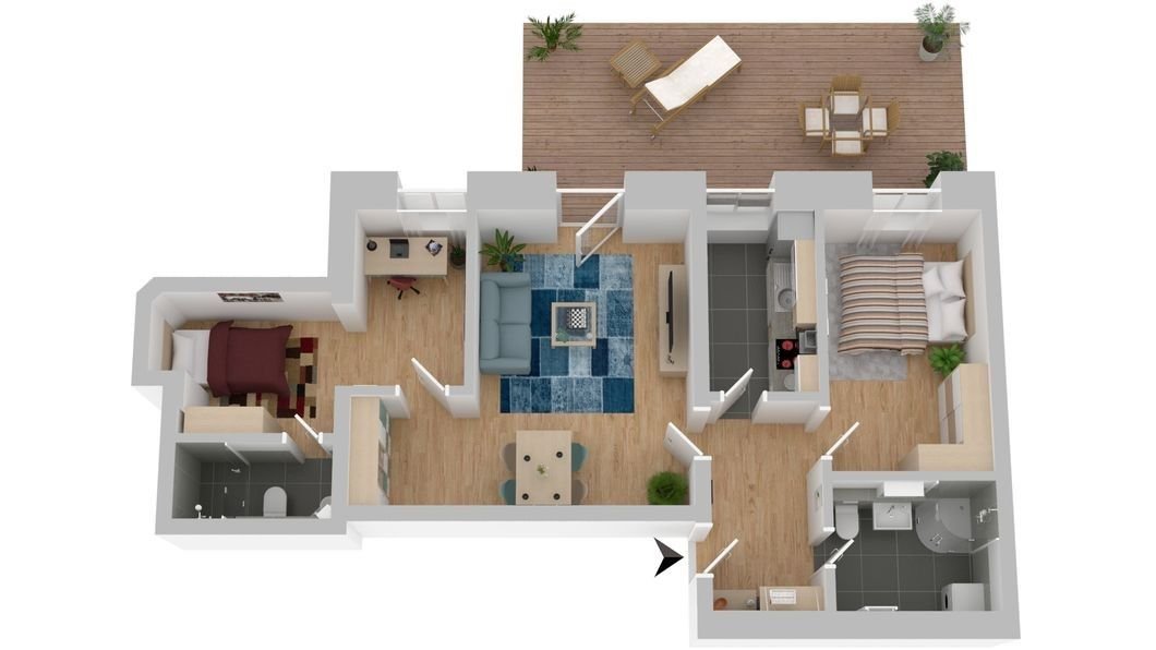 Wohnung zur Miete 915 € 4 Zimmer 70,8 m²<br/>Wohnfläche EG<br/>Geschoss ab sofort<br/>Verfügbarkeit Bahnhofstr. 5 Niedersedlitz (Dorfstr.) Dresden 01259