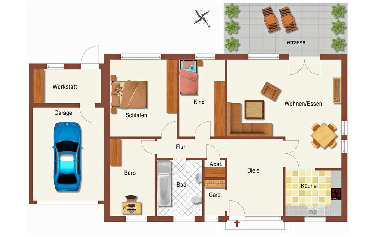 Einfamilienhaus zum Kauf 425.000 € 4 Zimmer 121,7 m²<br/>Wohnfläche 661 m²<br/>Grundstück Neustadt Brandenburg an der Havel 14776