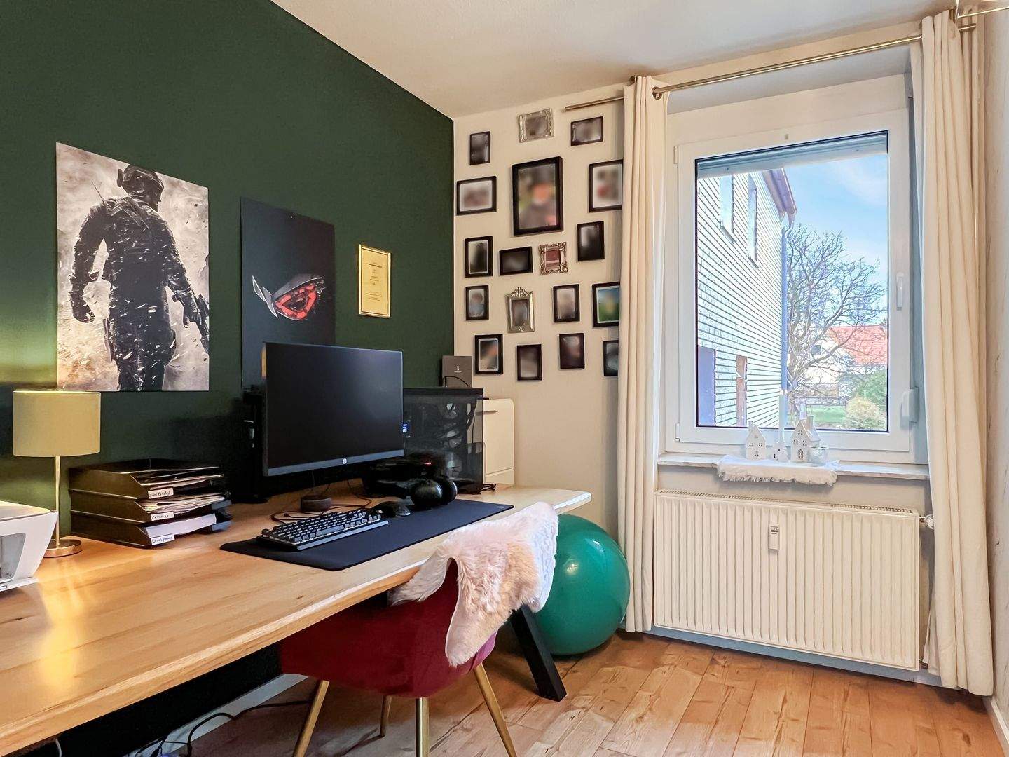 Immobilie in Hessisch Oldendorf - Wohnen mit Garten: Gepflegte Erdgeschosswohnung im Zweifamilienhaus mit Garage - Bild 4