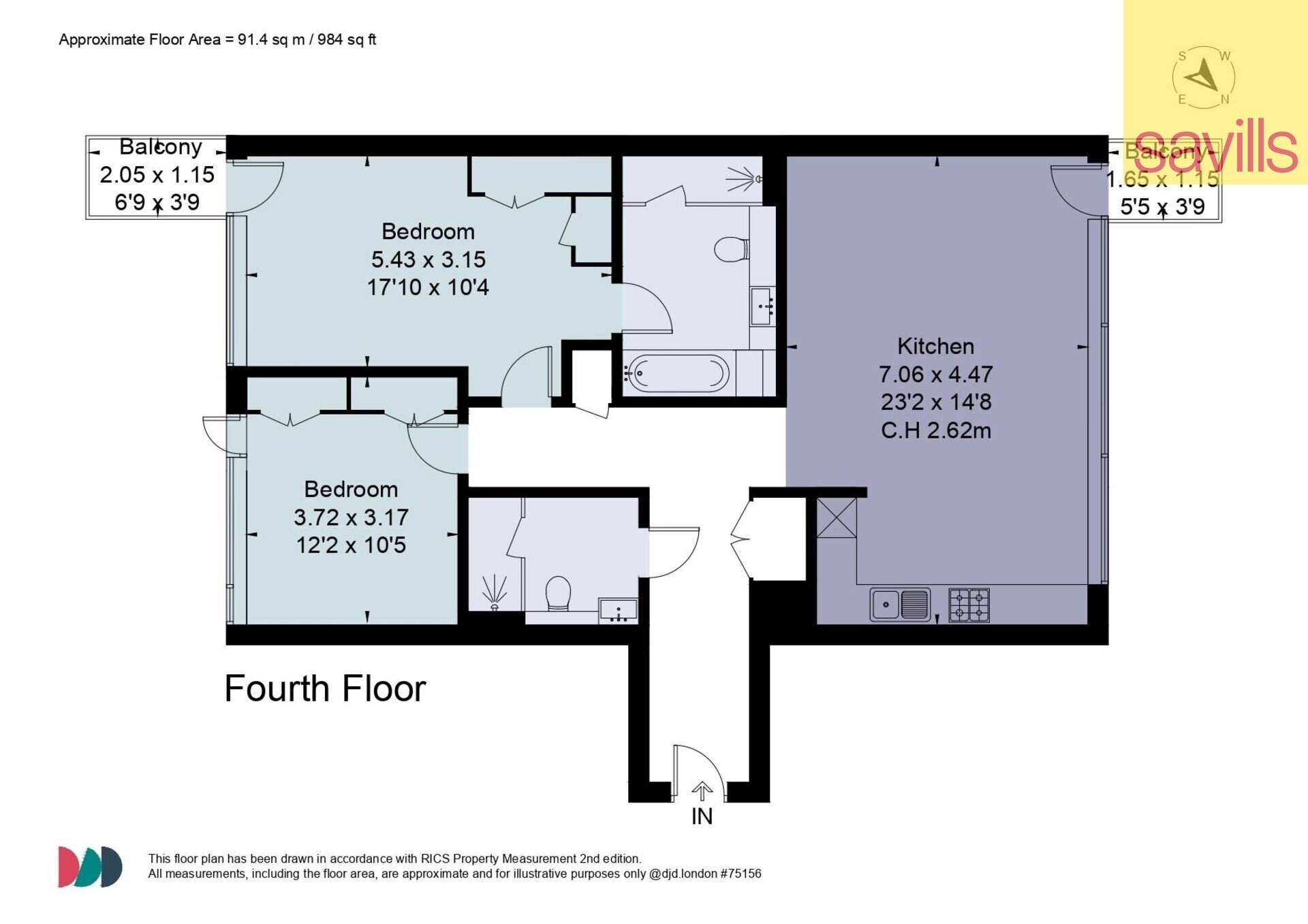 Wohnung zum Kauf provisionsfrei 2.233.320 € 3 Zimmer 91,4 m²<br/>Wohnfläche City of Westminster SW1W 0AJ