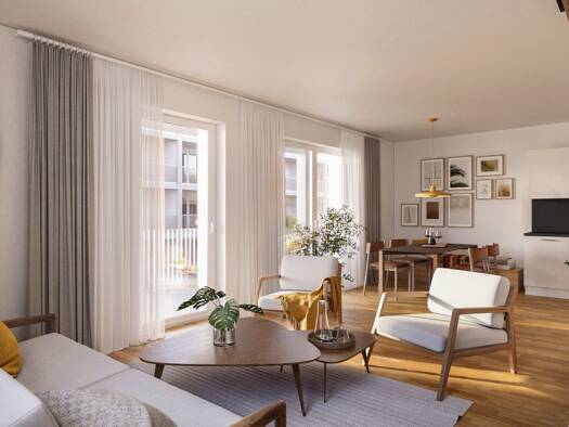 Wohnung zur Miete - Erstbezug 1.713 € 4 Zimmer 91,6 m² 2. Geschoss Ortsstraße Vösendorf 2331