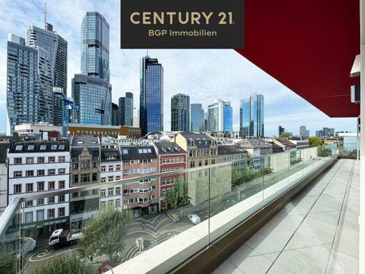 Wohnung zur Miete - Erstbezug 3.500 € 4 Zimmer 122 m² 6. Geschoss frei ab 01.02.2026 Innenstadt Frankfurt am Main 60313