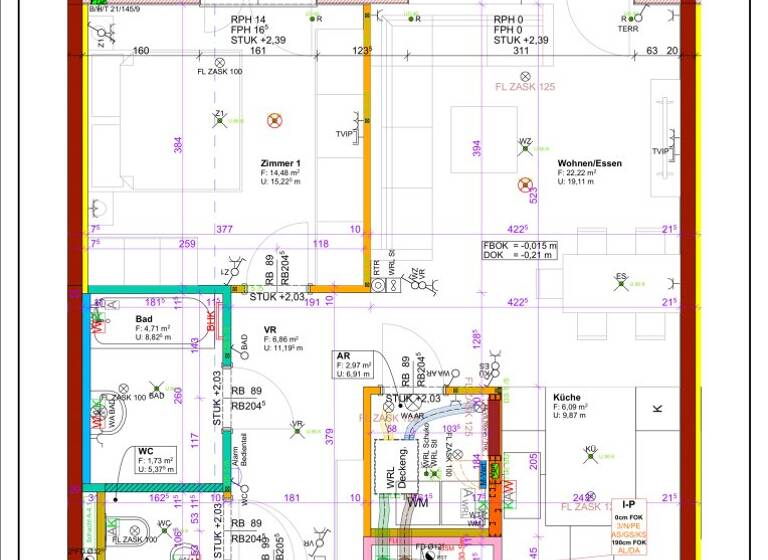 Wohnung zum Kauf - Erstbezug 239.877 € 2 Zimmer 59,1 m² EG Neustifter Straße 6 Kirchberg am Wagram 3470