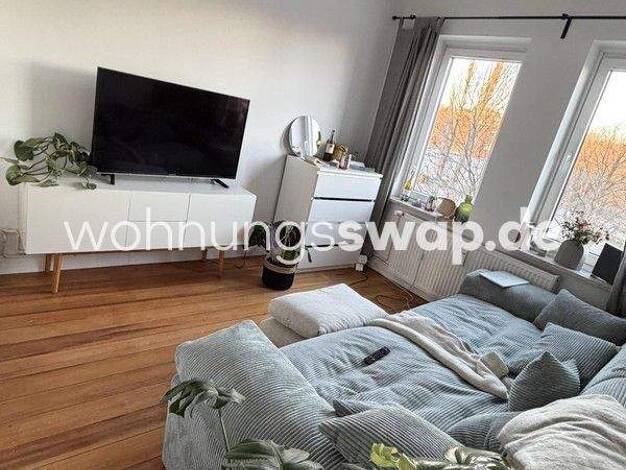 Studio zur Miete Tauschwohnung 1.170 € 2 Zimmer 52 m² 4. Geschoss Winterhude Hamburg 22303