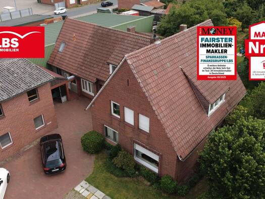 Mehrfamilienhaus zum Kauf 378.000 € 10 Zimmer 320 m² 1.900 m² Grundstück frei ab sofort Badbergen Badbergen 49635