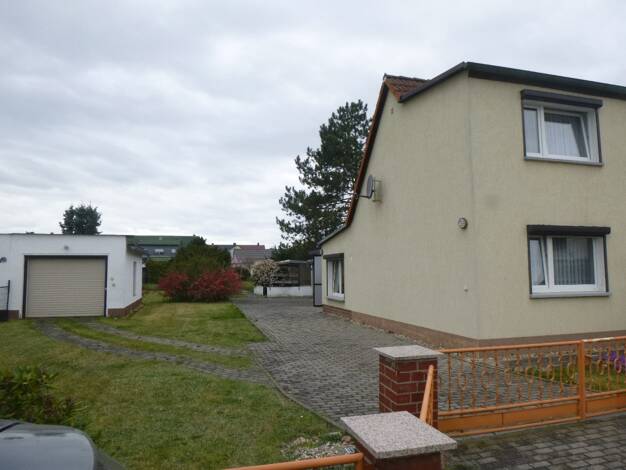 Doppelhaushälfte zum Kauf 219.000 € 3 Zimmer 85 m² 1.124 m² Grundstück Großlehna Markranstädt 04420