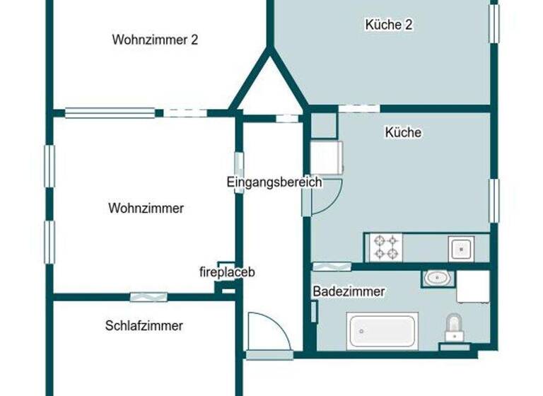 Wohnung zum Kauf 115.000 € 3 Zimmer 74,2 m² 2. Geschoss Rotthausen Schalksmühle 58579