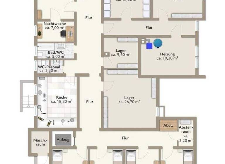 Gewerbeobjekt zum Kauf als Kapitalanlage geeignet 750.000 € 747 m² 997 m² Grundstück Oberschwarzach Schwarzach 74869