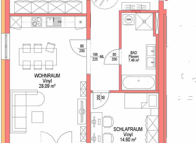 Wohnung zum Kauf - Erstbezug 217.000 € Mattighofen 5230