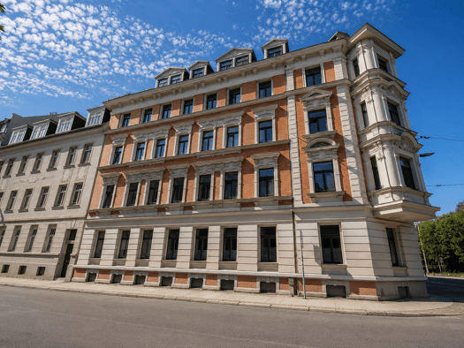 Wohnung zur Miete 720 € 2 Zimmer 60,5 m² 3. Geschoss frei ab 01.10.2026 Wurzner Straße 38 Neustadt-Neuschönefeld Ost 04315