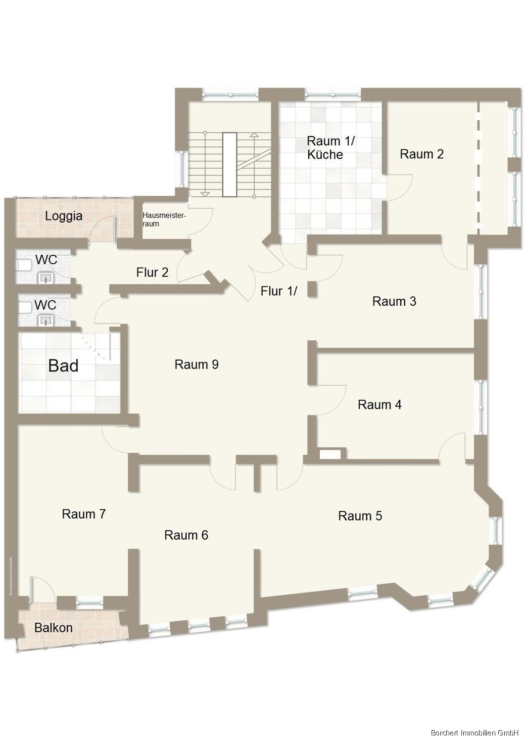 Bürofläche zur Miete provisionsfrei 1.910 € 7 Zimmer 173,4 m²<br/>Bürofläche Wahlbezirk 01 Elmshorn 25335