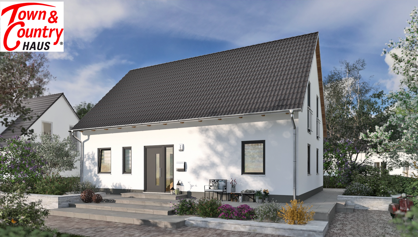 Immobilie in Hirschaid - Modernes Town & Country Landhaus 142 – viel Platz, klare Grundrisse, zukunftssichere Technik in Rothensand bei Hirschaid (Bamberg) - Bild 1