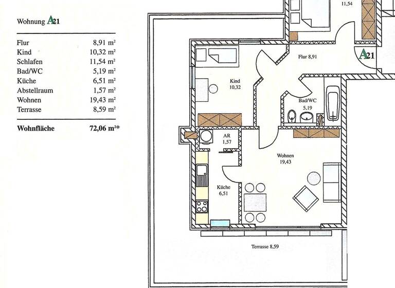 Wohnung zum Kauf 295.000 € 3 Zimmer 72,1 m² 5. Geschoss frei ab 01.07.2026 Gruna Dresden 01277
