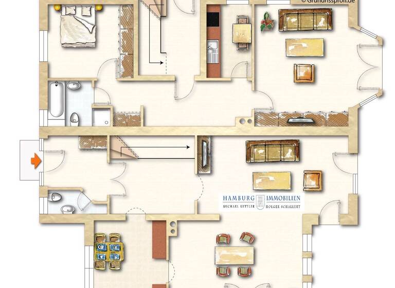 Mehrfamilienhaus zum Kauf 9,5 Zimmer 276 m² 600 m² Grundstück Uetersen/Tornesch 25436