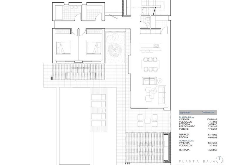 Doppelhaushälfte zum Kauf provisionsfrei 1.450.000 € 3 Zimmer 210 m² 1.000 m² Grundstück Jávea Xàbia