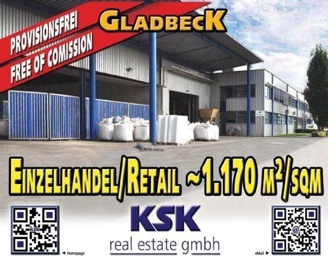 Laden zur Miete provisionsfrei 1.170 m²<br/>Verkaufsfläche von 1.170 m² bis 1.728 m²<br/>Teilbarkeit Ellinghorst Gladbeck 45964