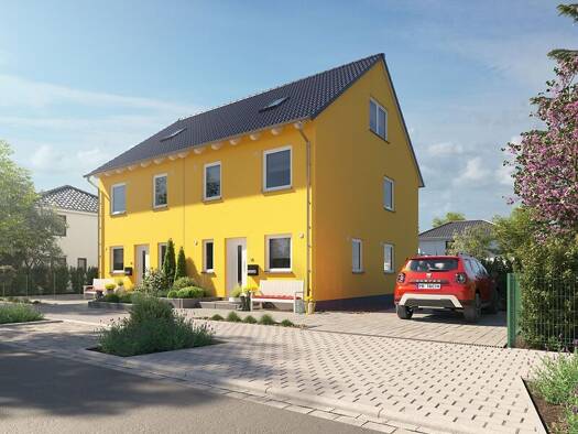 Doppelhaushälfte zum Kauf - Erstbezug 576.450 € 5 Zimmer 140 m² 404 m² Grundstück Maximiliansau Wörth am Rhein 76744