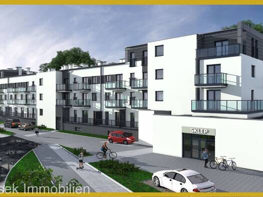 Wohnung zum Kauf - Erstbezug 164.000 € 2 Zimmer 39,8 m² 1. Geschoss frei ab sofort Swinemünde 72-600