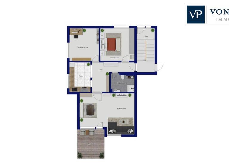 Wohnung zum Kauf 360.000 € 3 Zimmer 79,6 m² 1. Geschoss Marburg 35037